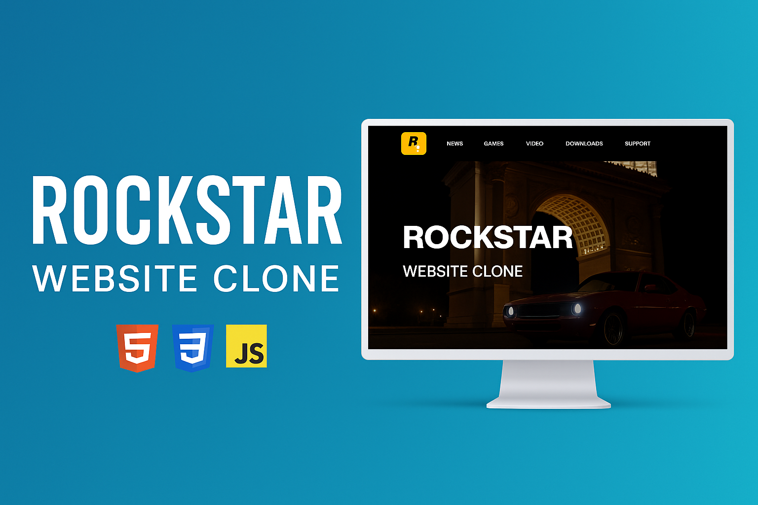 Rockstar Website Clone